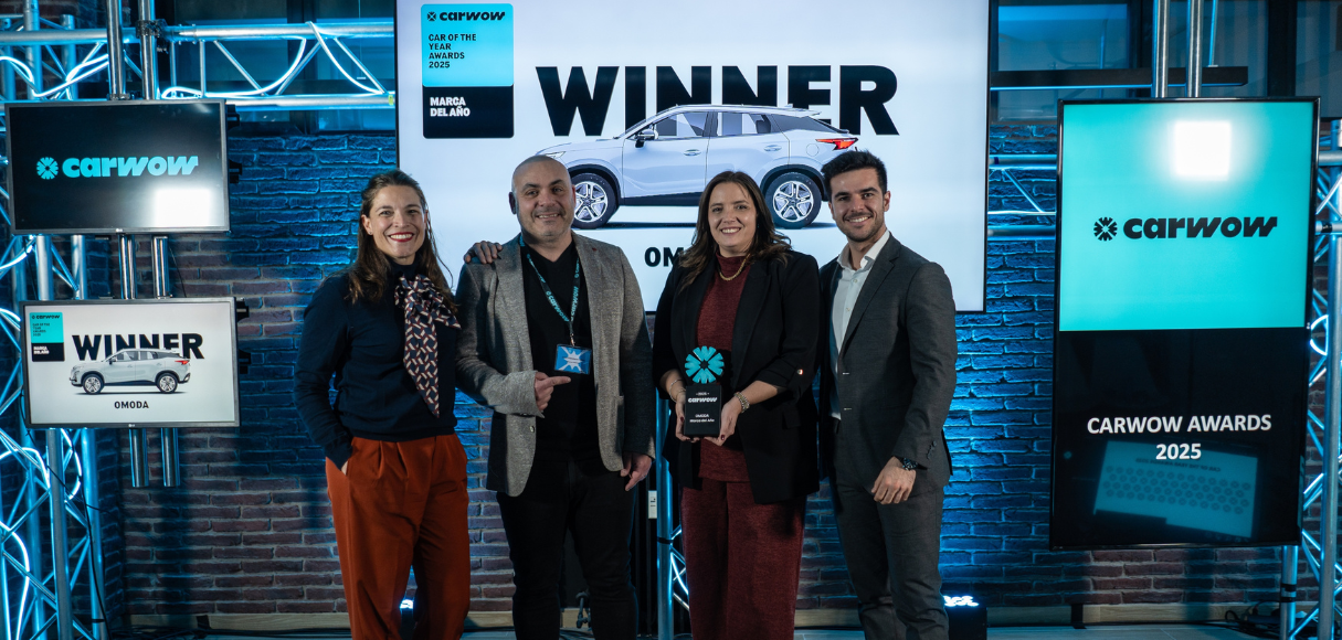 OMODA es galardonada como ‘Marca del Año’ 2024 en los prestigiosos Carwow Awards